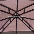 10 &#39;x13&#39; Doppeltes Dach-Poly-Rattan-Gazebo im Freien